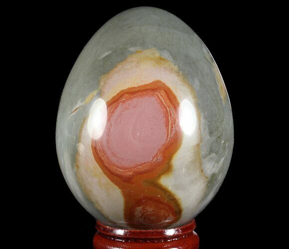 Polychrome Jasper Egg - Madagascar #66004